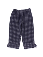 裾リボンパンツ/ネイビー(493)