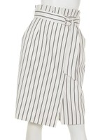 ラップ風タイトスカート(ストライプ)/ストライプ