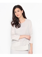 アシンメトリーデザインプルオーバー/ピンク(072)