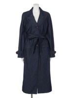 LOOSE DENIM GOWN/BLU