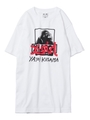 【X-girl×草間彌生×XLARGE】KUSAMA YAYOI TRIPLE LOGO S/S TEE/ホワイト