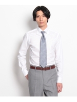 ALBINIロイヤルオックス ワイドカラードレスシャツ/ホワイト(001)