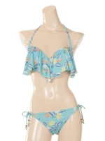 【Ungrid】Manaフリルトップビキニ/ネイビー