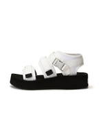 ２ベルトラバーサンダル/ホワイト(030)