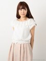 オフショルプリティーブラウス/クロ