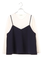 キャミソールツインセット/ネイビー