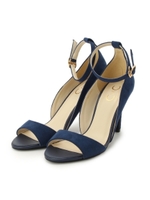 フレンチヒールストラップサンダル/ダークブラウン(043)