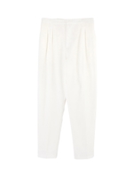 ベーシックテーパードパンツ/ブラック