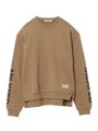 SLEEVE LOGO SWEAT TOP/アッシュ
