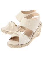 ジュートサンダル/アイボリー