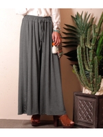 【anap mimpi】シンプルワイドパンツ/GRY