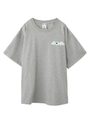 EYEBALL BIG S/S TEE/アッシュ