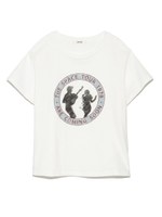 デザインプリントTシャツ/PNK