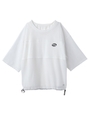 MESH TEE/ブルー
