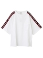 LOGO LINE TEE/ブラック