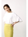 【AZUL by moussy】クリーンクール袖フレアAラインスリットプルオーバーMOOK番号93002/KHA