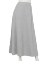 【BED&BREAKFAST】RANDAM RIB Flared Skirt/RED