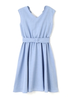 カラーライクリネンワンピース/アッシュブラウン1(051)