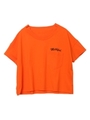 BIG POCKET TEE/オレンジ