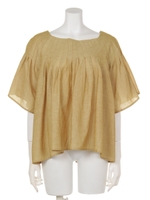 タックフレアブラウス/PINK