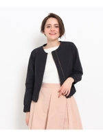 ワッシャージップブルゾン/カーキ(072)