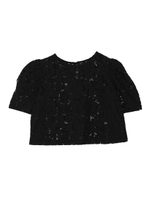 レースパフ Tシャツ/I/BLU