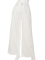 【LATINA】ホワイトデニムワイドパンツ/WH