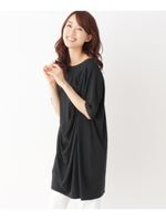 レーヨンベア天竺ワンピース/カーキ(027)