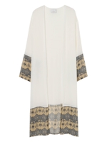 エスニックロングカーデ/BLACK