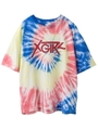 TIE-DYE BIG S/S TEE/ブラック
