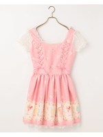 トロピカルジュース柄ワンピース/ピンク