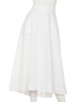 【BED&BREAKFAST】COTTON BROAD Flared Skirt/MUSTARD(fw限定色)