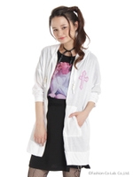 ネオンロゴBigパーカー/ホワイト