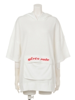 WP girlsrulehoodieO/P/WHT