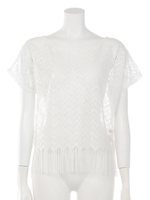 【anapmimpi】フリンジレーストップス/BK