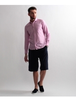 [TALL&LARGEサイズ]綿麻ドビーシャンブレーシャツ/ブルー(092)