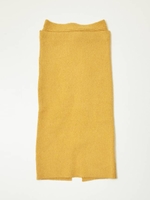 バックリボンニットスカート/BLUE