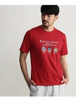 ボーラーハットTシャツ/レッド(062)