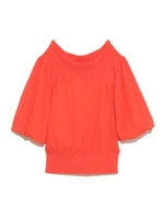 【emmi atelier】モックネックアームバルーンプルオーバー/BEG