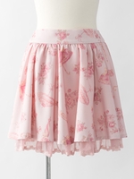 パラソル柄スカパン/ホワイト