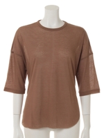 【BED&BREAKFAST】COTTON SILK Tops/PINK