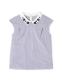DARK BIJOUX COLLAR BL/ブルーストライプ1(111)