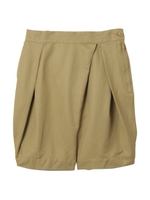 WRAP SHORT PANTS/ベージュ