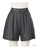 タックショートパンツ/DENIM