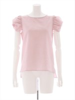 袖ボリュームブラウス/オフホワイト