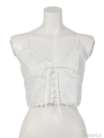 RS laceupビスチェ/オフ