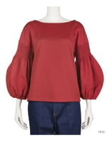 アームシャーリングプルオーバー/RED