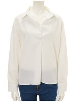 バックリボンスキッパーブラウス/ブラック