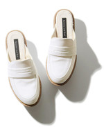 [Balcony and Bed]ローファーサボ/WHT