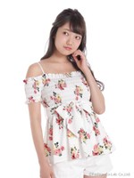 フラワートップス/ピンク